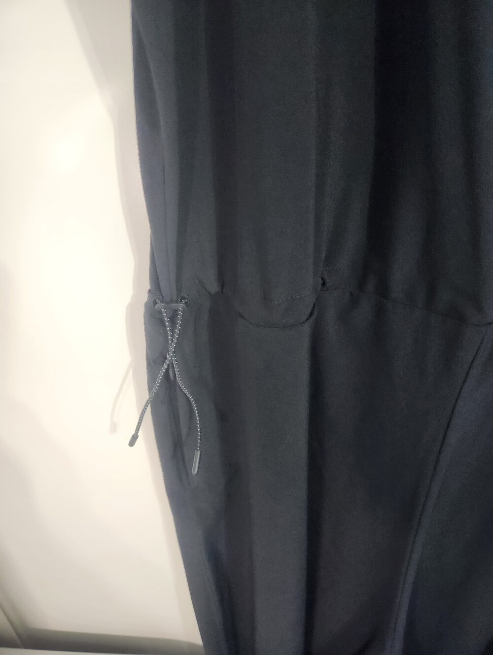 Title Nine Sleeveless Black Jumpsuit with Wrap Front, Size Large - Picture 2 of 14